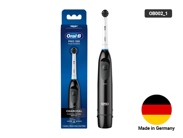 Oral-B Pro 100 Charcoal Battery Toothbrush - GERMANY in Sri Lanka